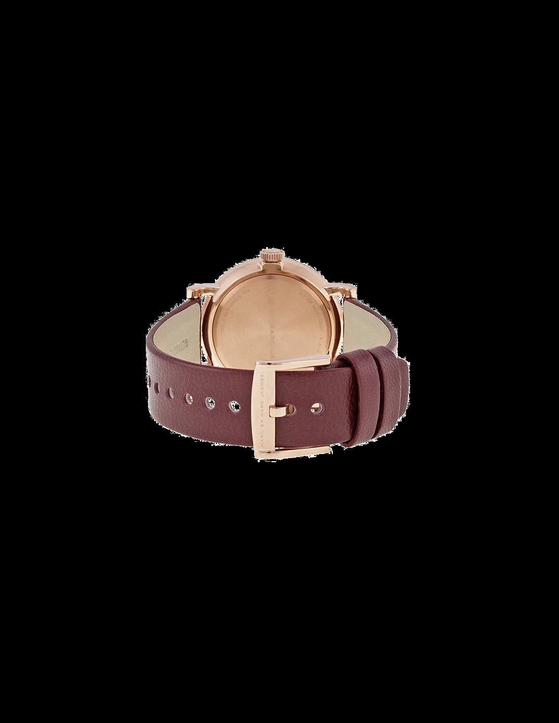 Montre Marc Jacobs MBM1267 femme détail cadran bordeaux