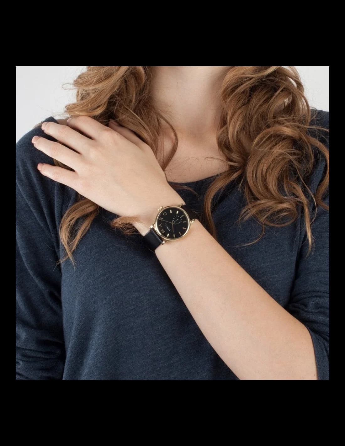 Montre Marc Jacobs MBM1269 femme verso boîtier or