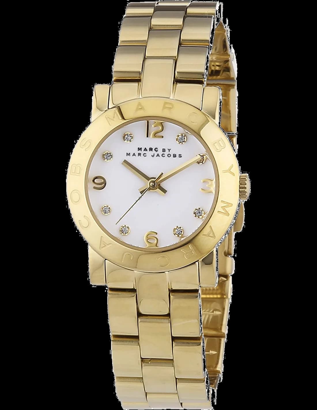 Montre Marc Jacobs MBM3057 femme cadran blanc bracelet acier inoxydable