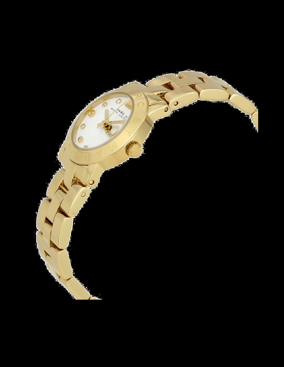 Montre Marc Jacobs MBM3057 femme détail cadran blanc