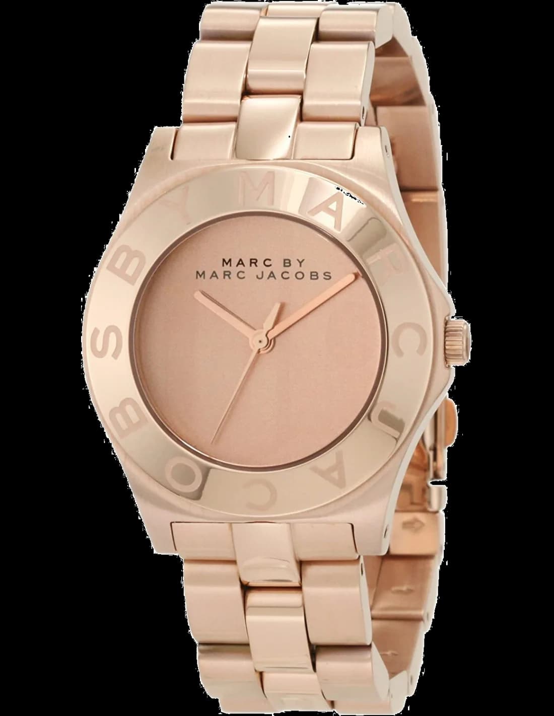 Montre Marc Jacobs MBM3127 femme cadran or rose bracelet acier inoxydable