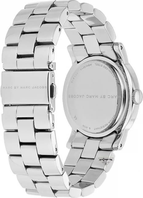 Montre Marc Jacobs MBM3214 femme détail cadran argent