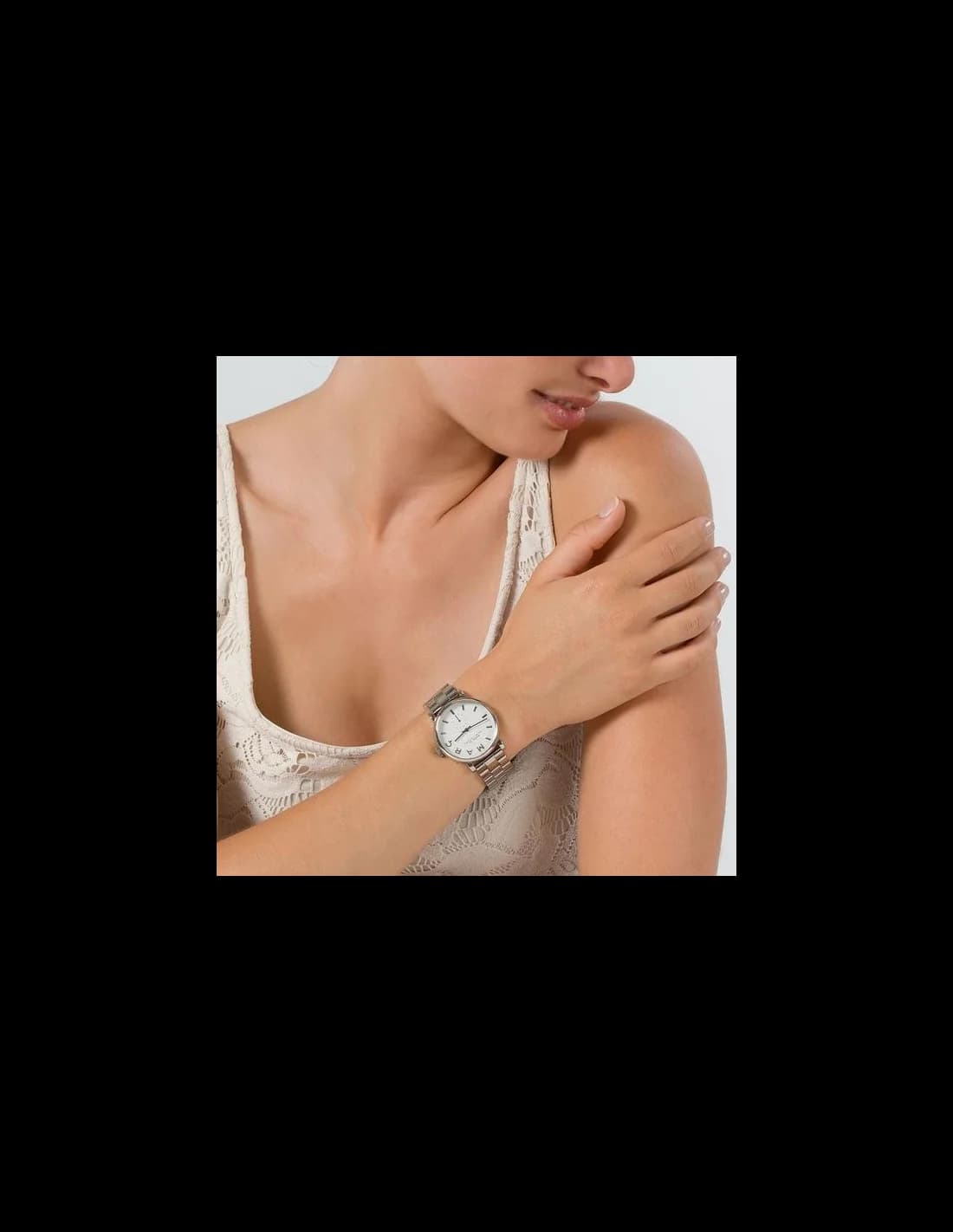 Montre Marc Jacobs MBM3242 femme verso boîtier argent