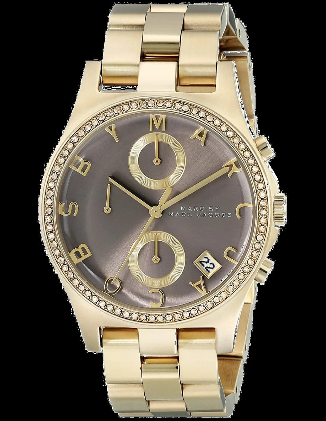 Marc Jacobs MBM3298 cadran noir — Montres Outlet