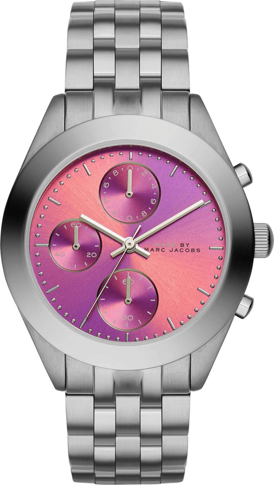 Marc Jacobs MBM3372 boîtier or et cadran argent — Montres Outlet