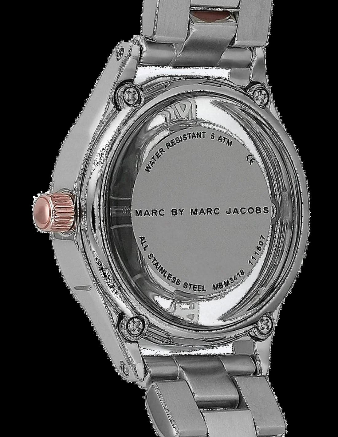 Montre Marc Jacobs MBM3418 femme vue de profil