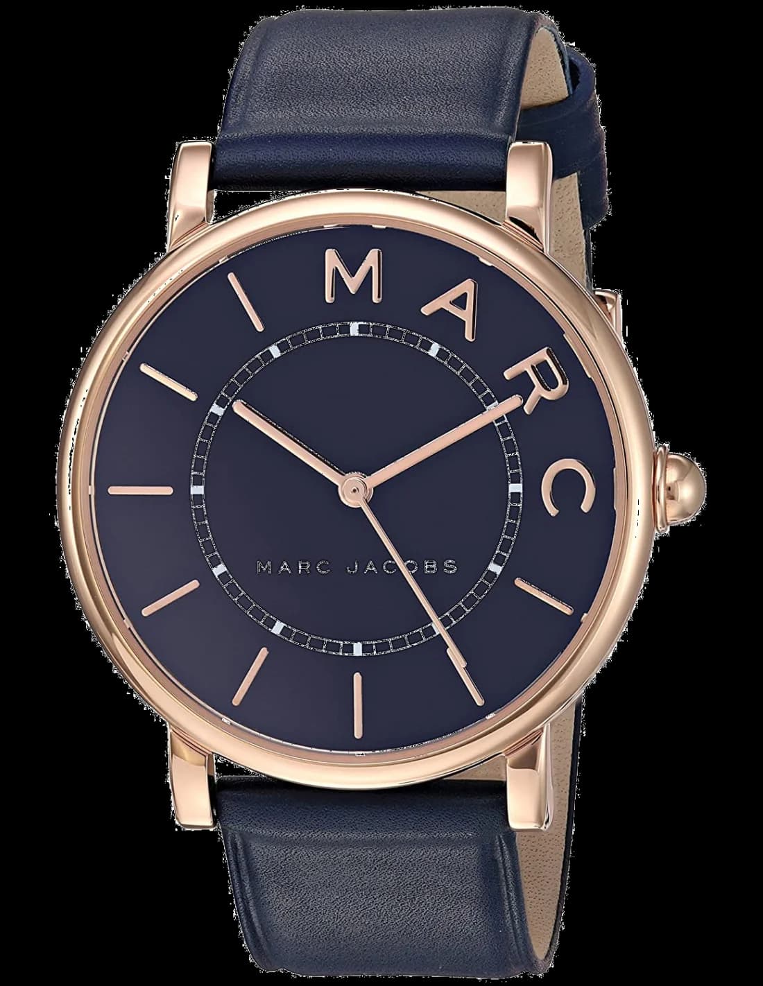 Montre Marc Jacobs MJ1534 femme cadran bleu bracelet cuir