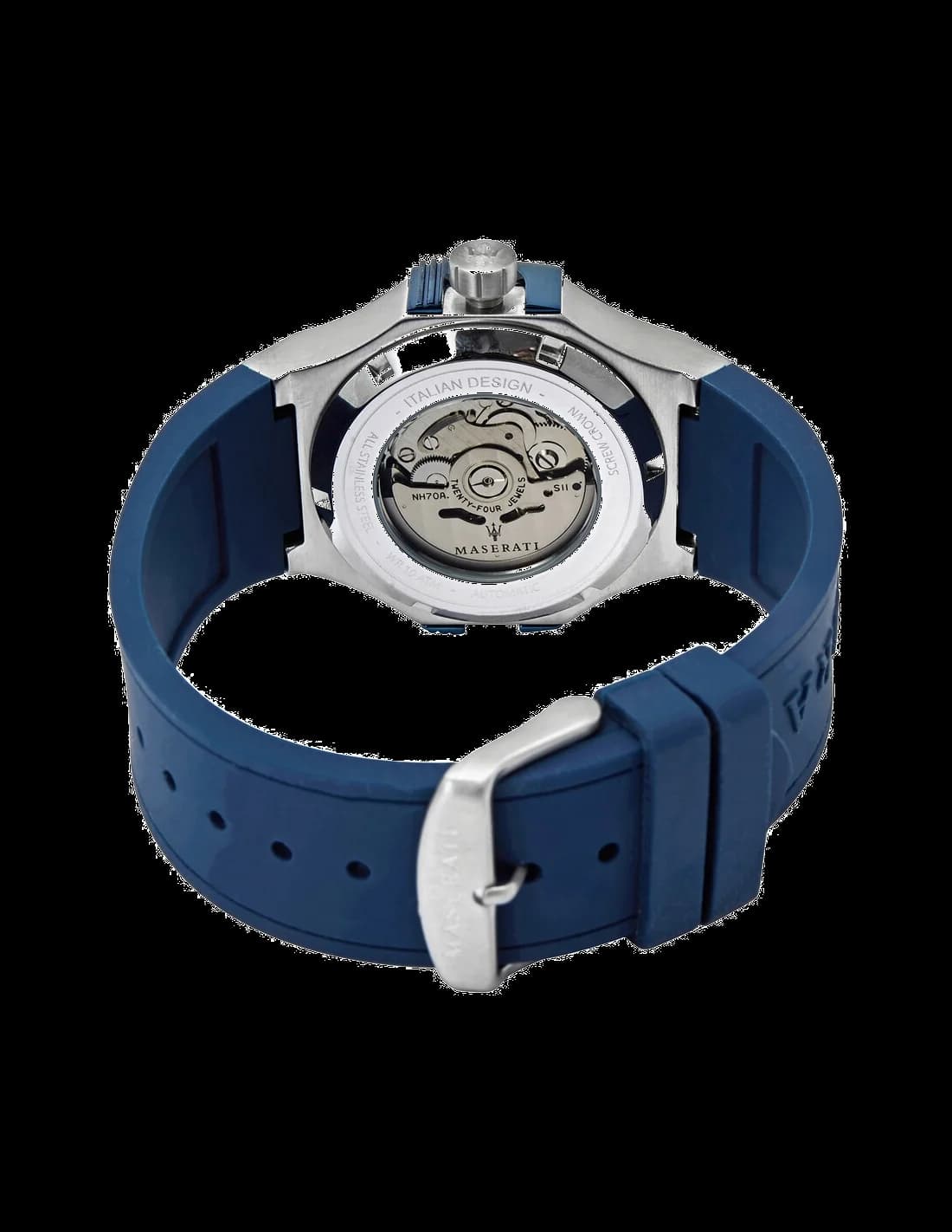 Montre Maserati R8821108028 homme verso boîtier argent