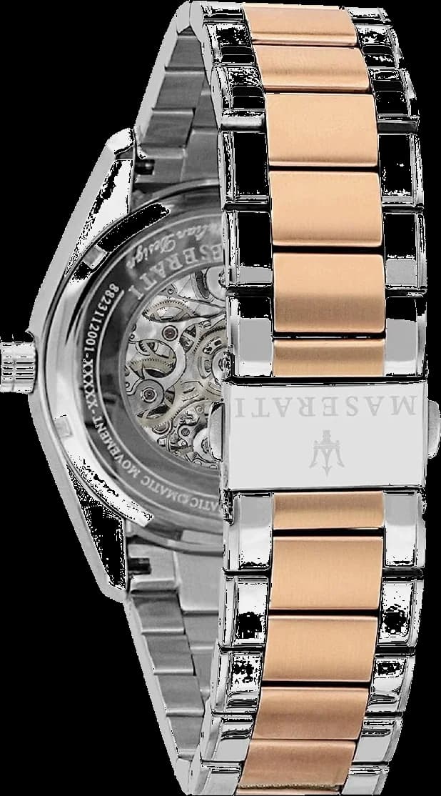 Montre Maserati R8823112001 homme détail cadran argent