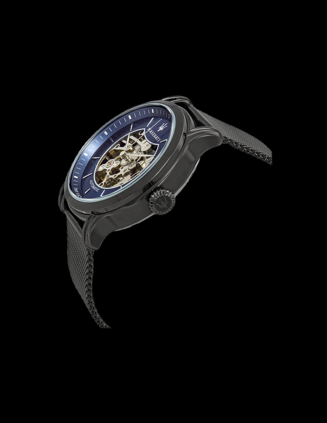 Montre Maserati R8823118002 homme détail cadran noir