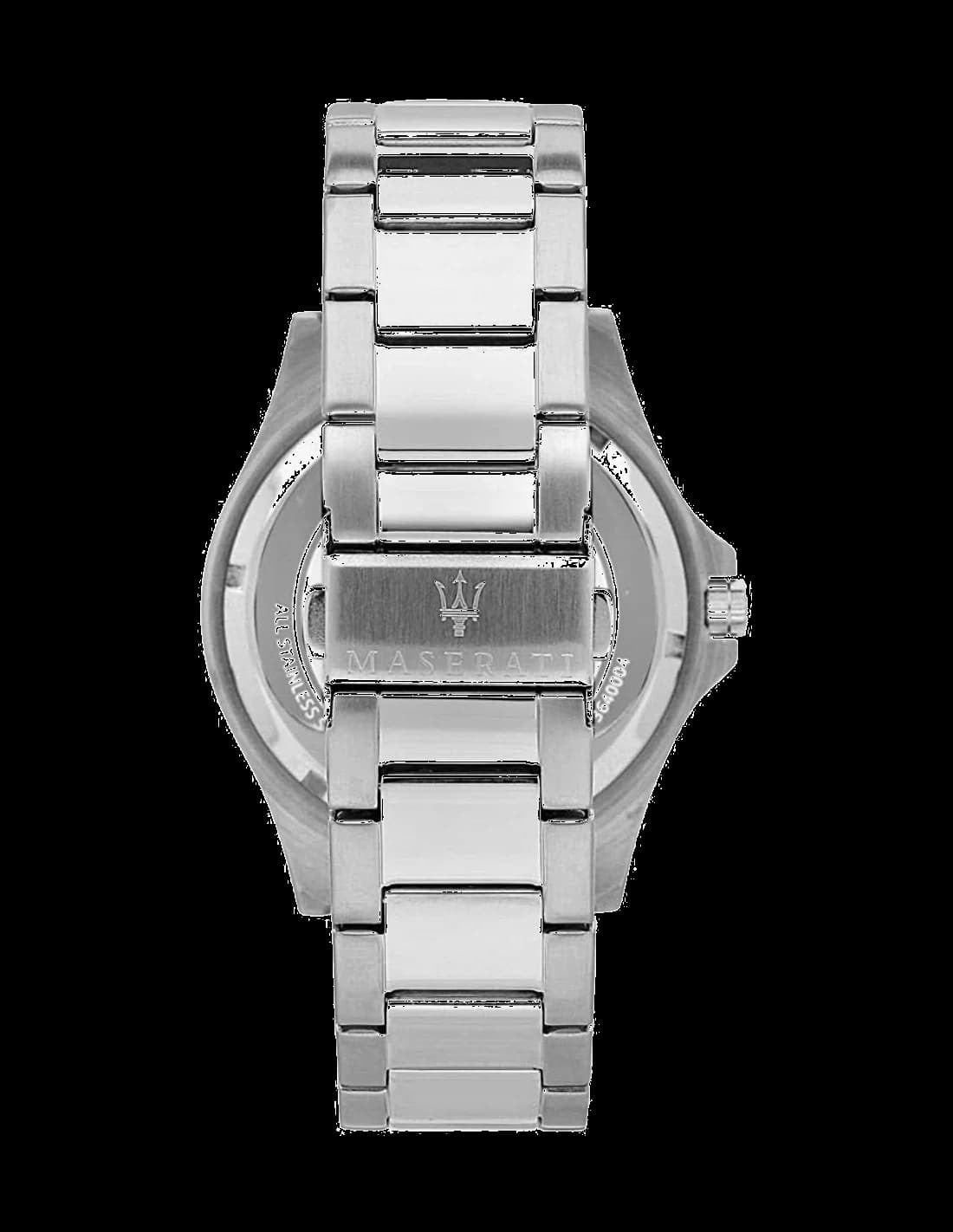 Montre Maserati Sfida R8823140002 cadran noir squelette index aiguilles