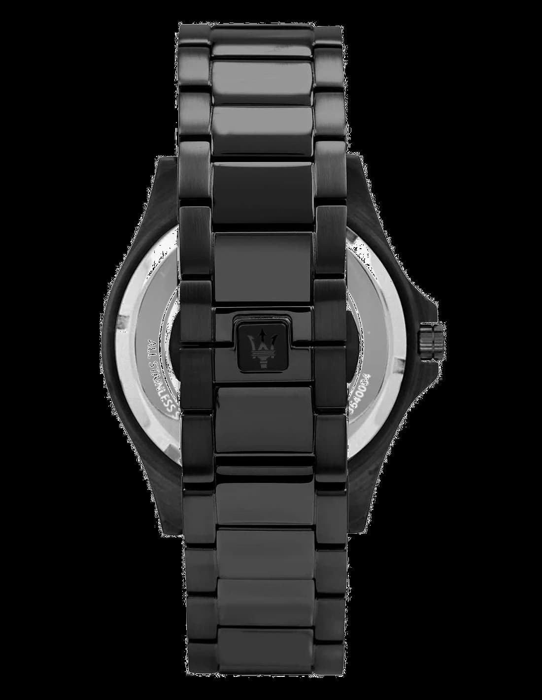 Montre Maserati R8823140005 homme détail cadran noir