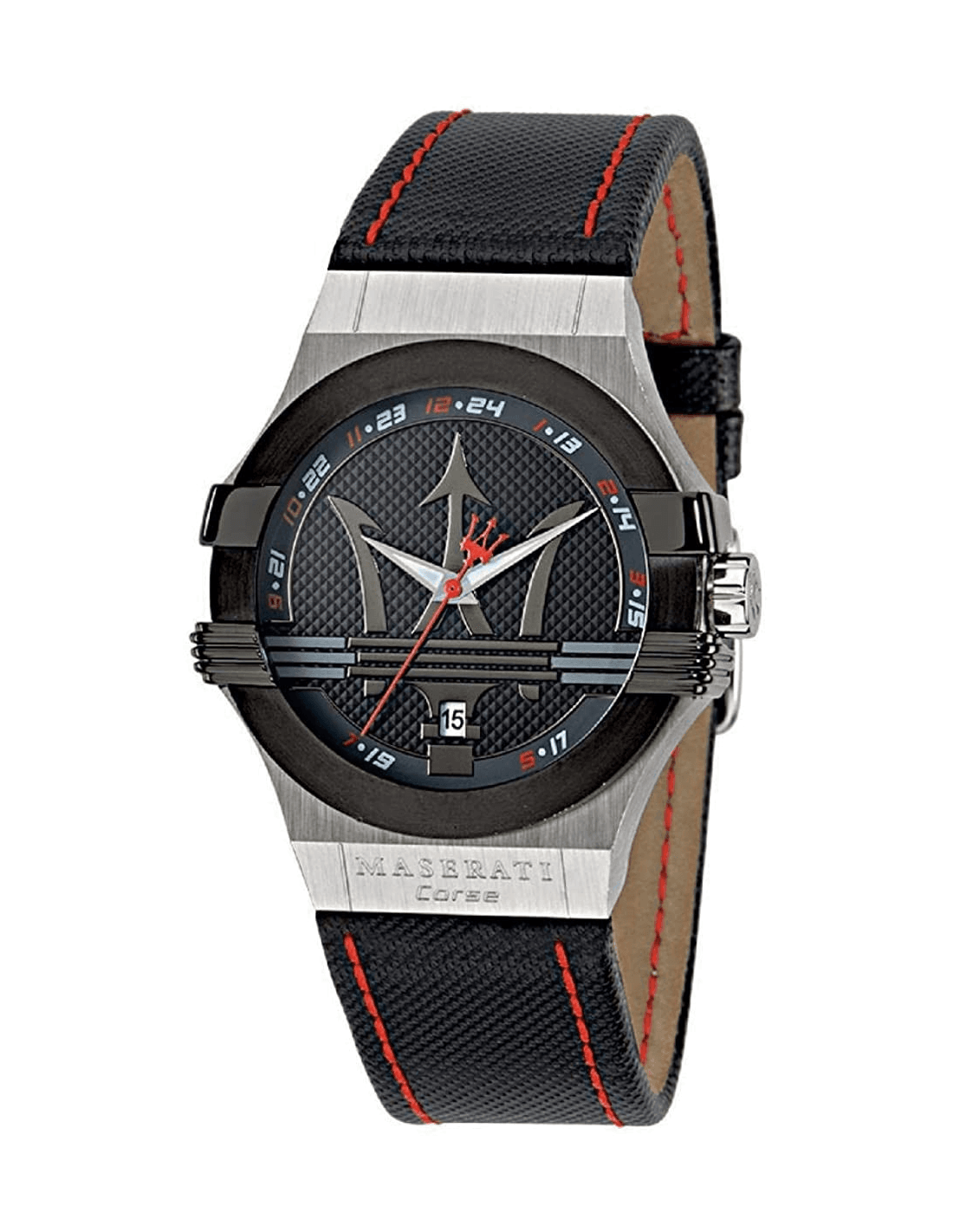 Maserati R8851108001 [cadran noir et aiguilles argentées] — Montres Outlet