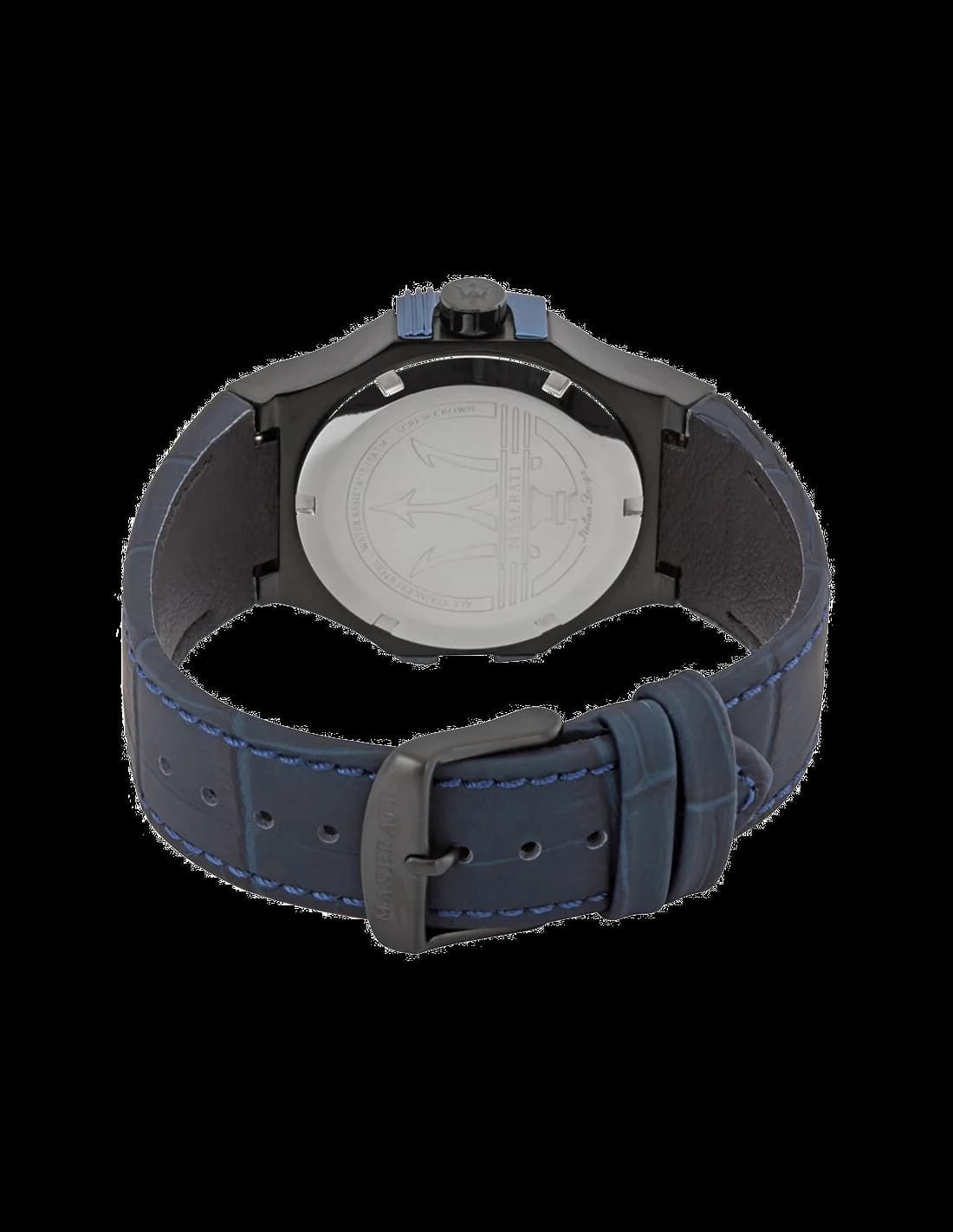 Montre Maserati R8851108007 homme détail cadran noir