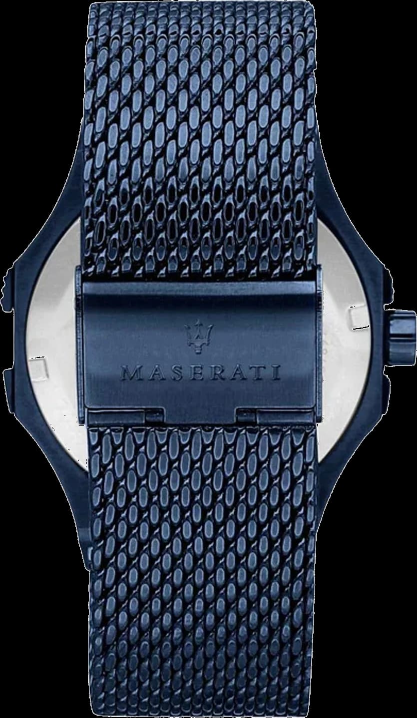 Montre Maserati R8853108008 homme détail cadran bleu