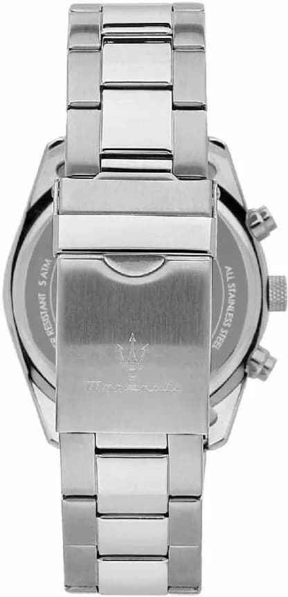 Montre Maserati R8853151005 en Acier Argenté avec Cadran Bleu vue 3