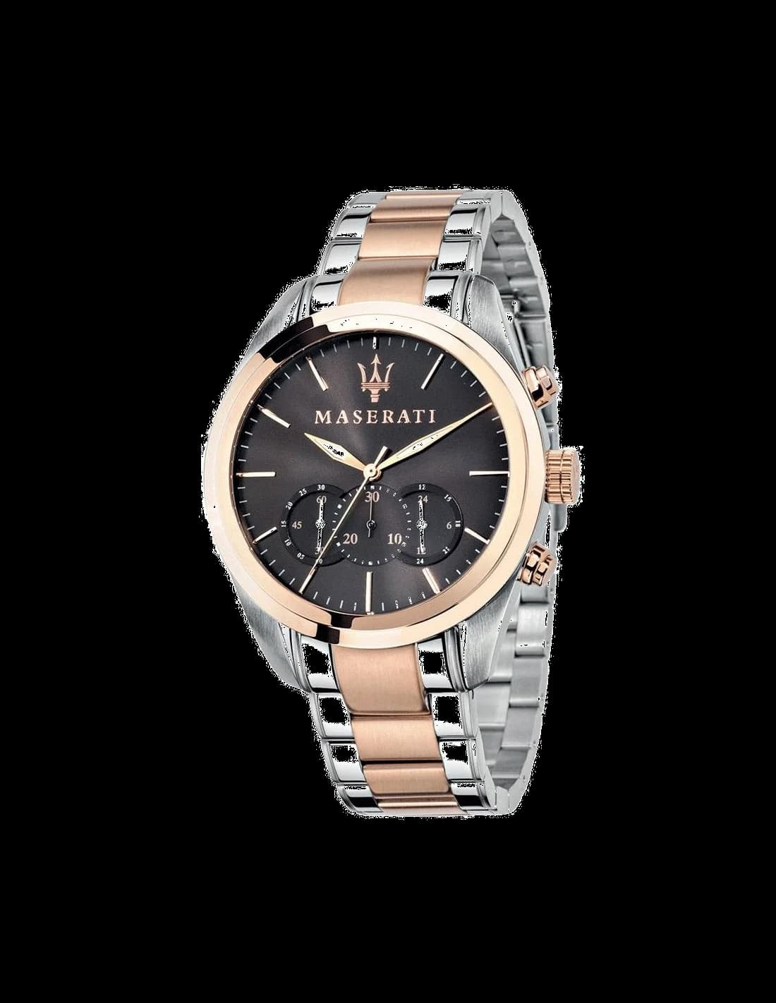 Montre Homme Maserati Traguardo R8873612003 bracelet acier bicolore