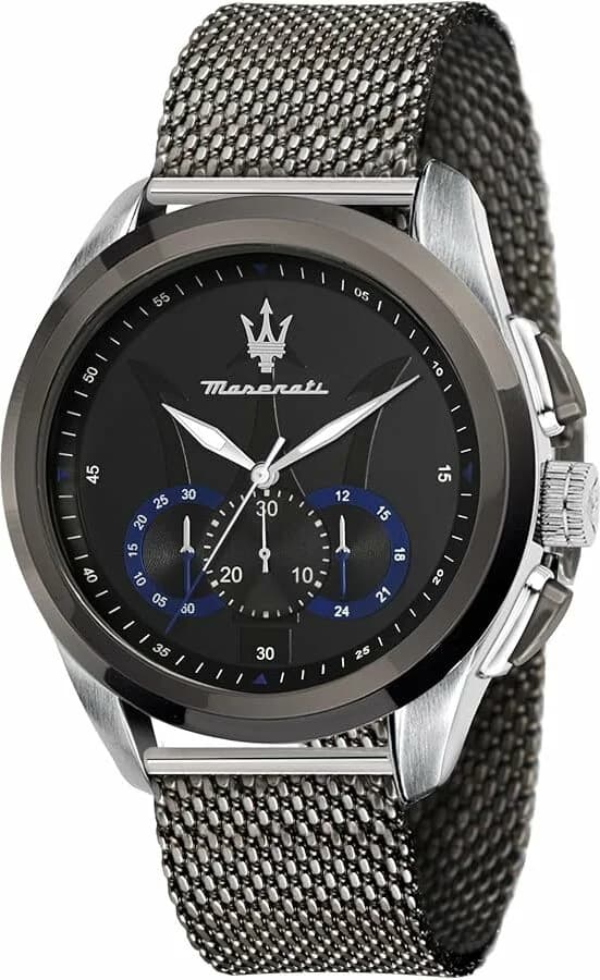 Montre Maserati R8873612006 homme détail cadran noir