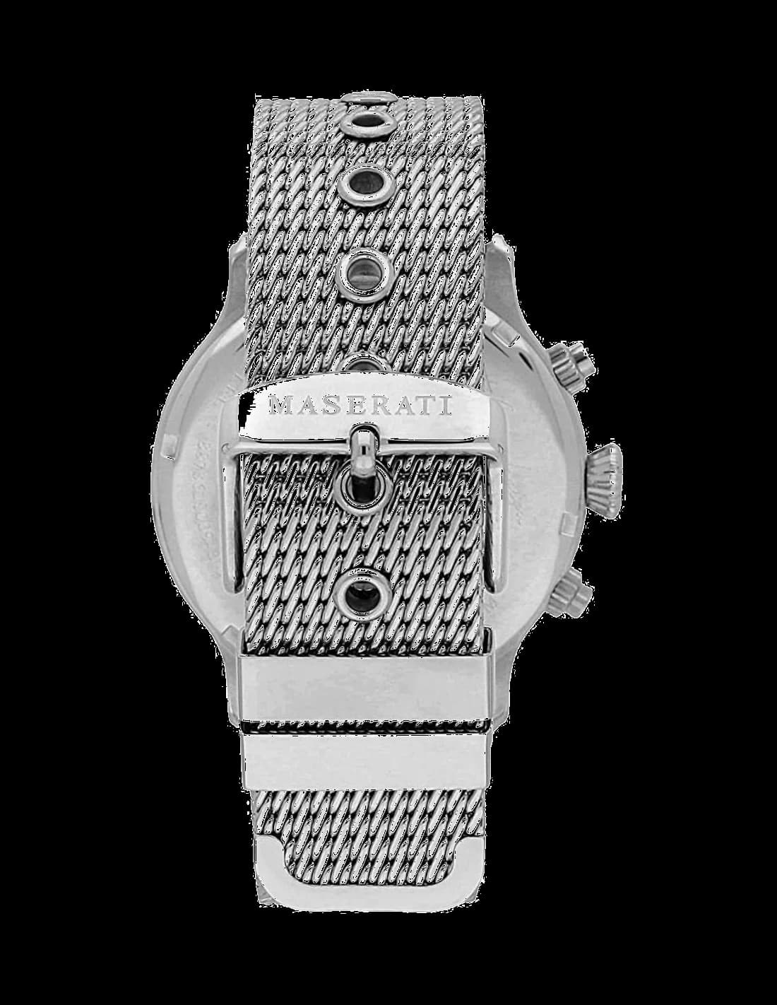 Montre Maserati R8873618009 homme détail cadran argent
