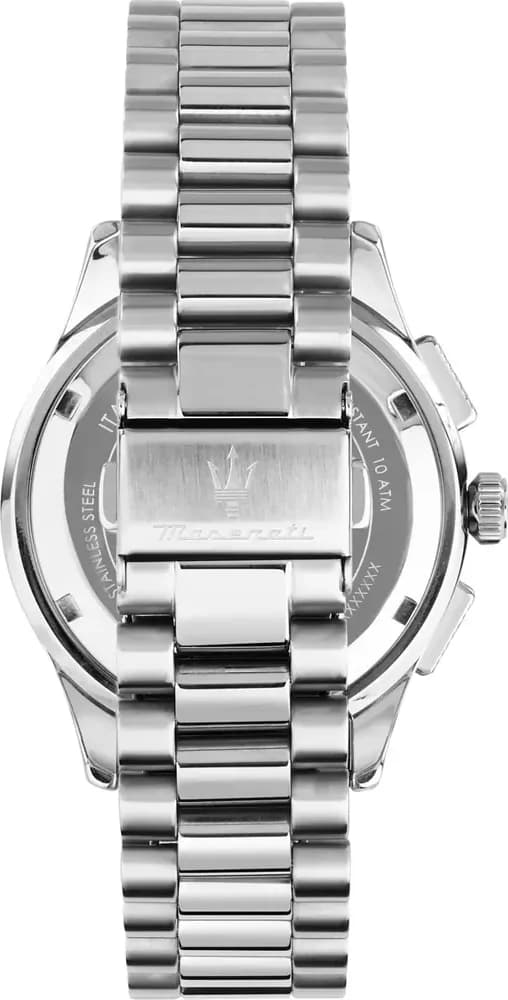 Montre Maserati R8873624004 homme verso boîtier argent