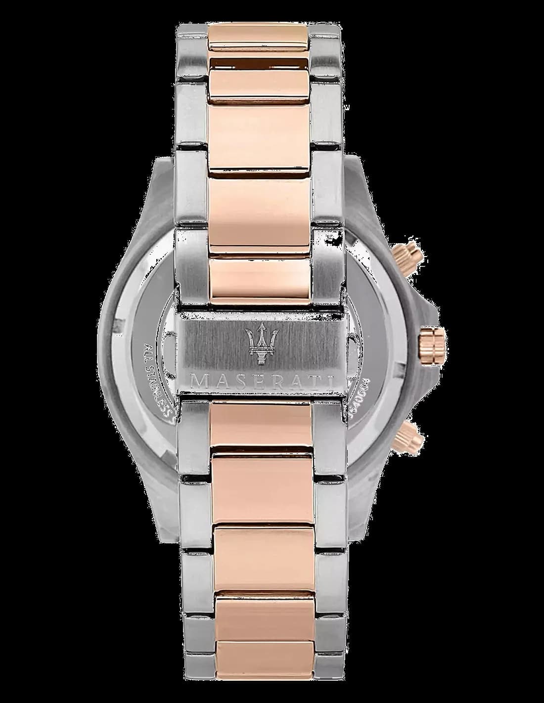 Montre Maserati R8873640009 homme verso boîtier argent
