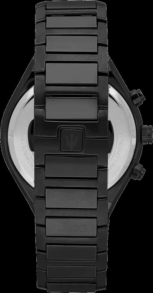 Montre Maserati R8873642005 homme détail cadran noir