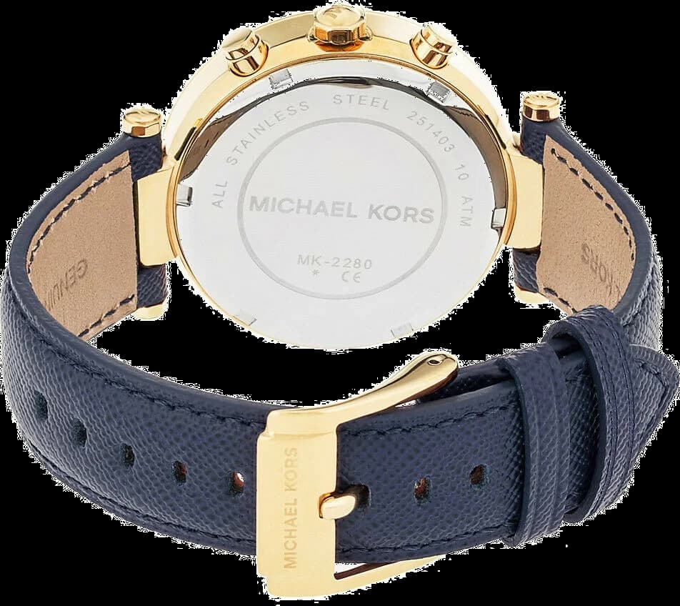 Montre Michael Kors MK2280 femme détail cadran doré