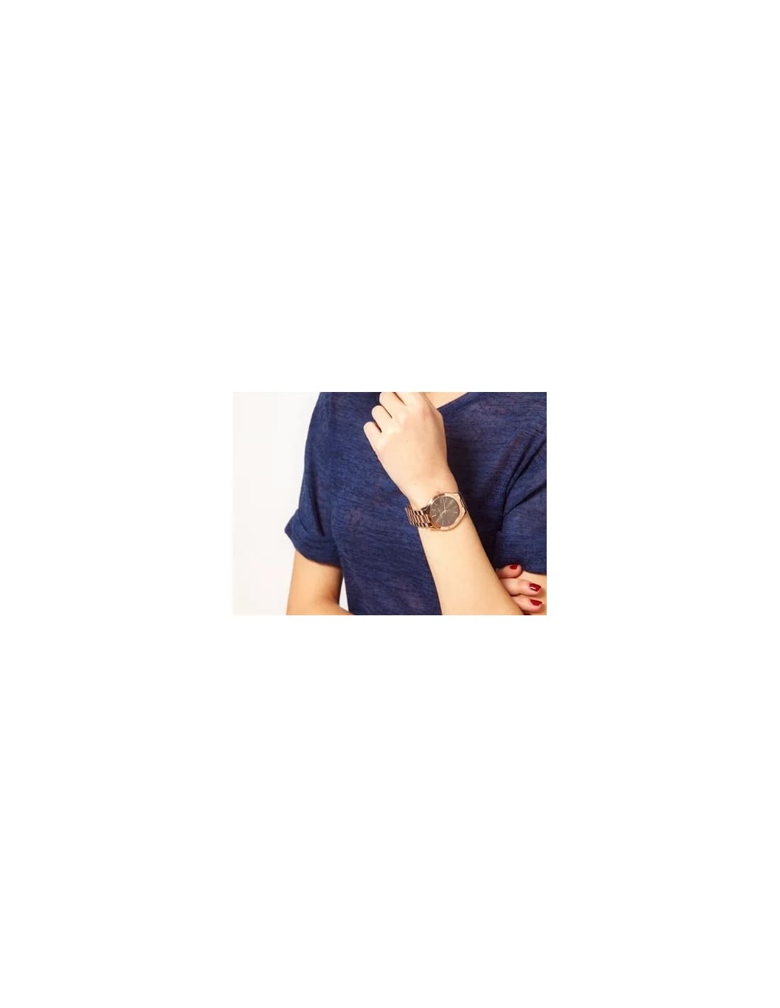 Montre Michael Kors MK3181 verso boîtier acier inoxydable boucle déployante
