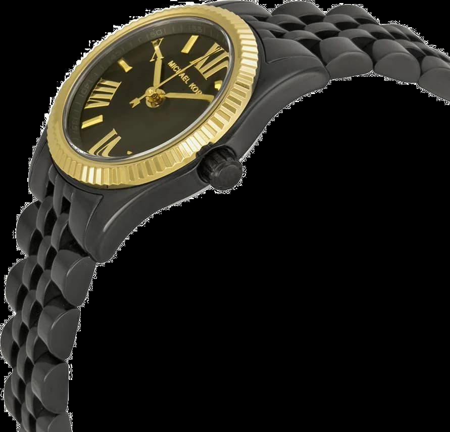 Montre Michael Kors MK3299 femme verso boîtier noir