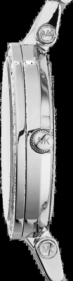 Montre Michael Kors Mini Darci MK3364 profil bracelet acier argenté boucle déployante