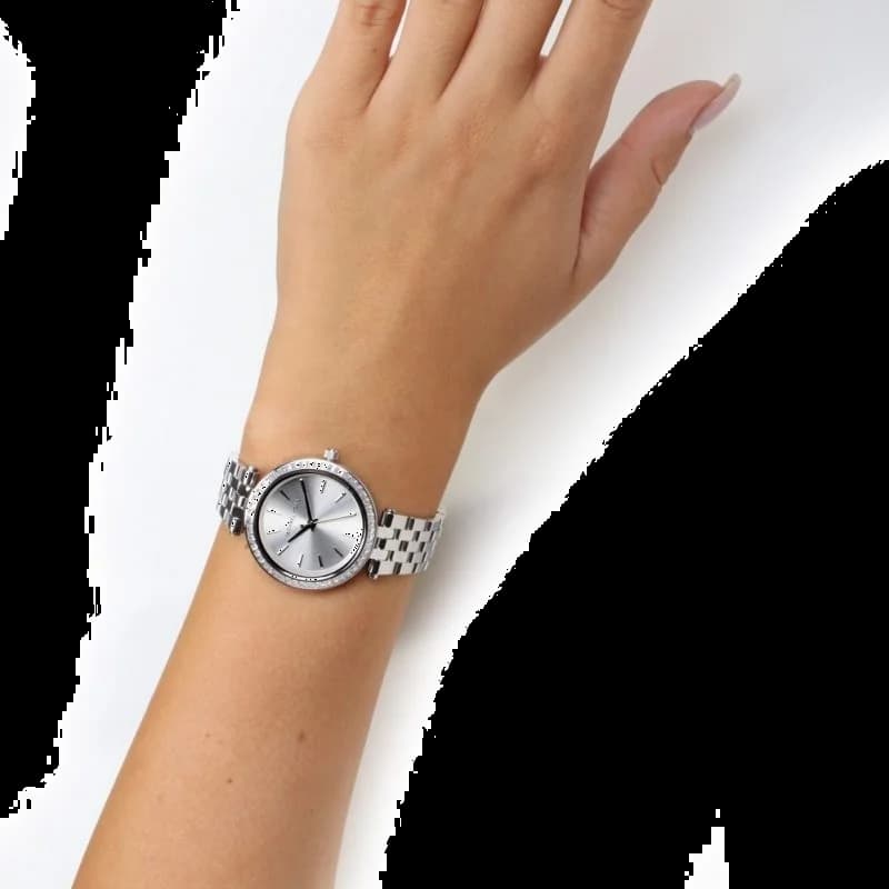 Montre Michael Kors MK3364 Mini Darci verso boîtier acier inoxydable 33mm