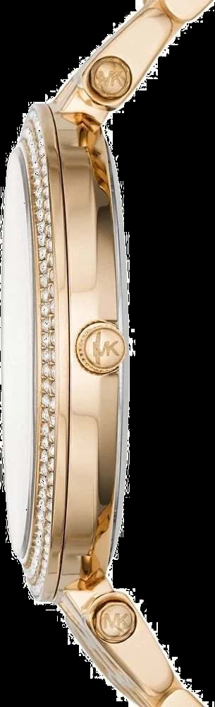 Montre Michael Kors MK3406 en Acier Doré et Cadran Bleu Nuit vue 3