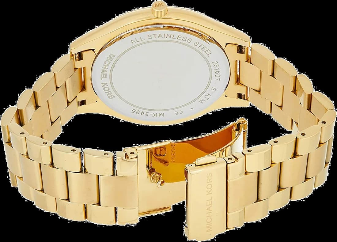 Montre Michael Kors MK3435 femme détail cadran vert