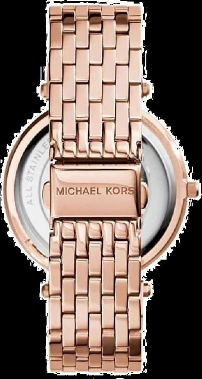 Montre Michael Kors MK3439 femme détail cadran or rose