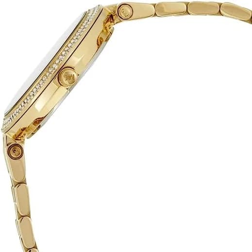 Montre Michael Kors MK3445 femme détail cadran doré