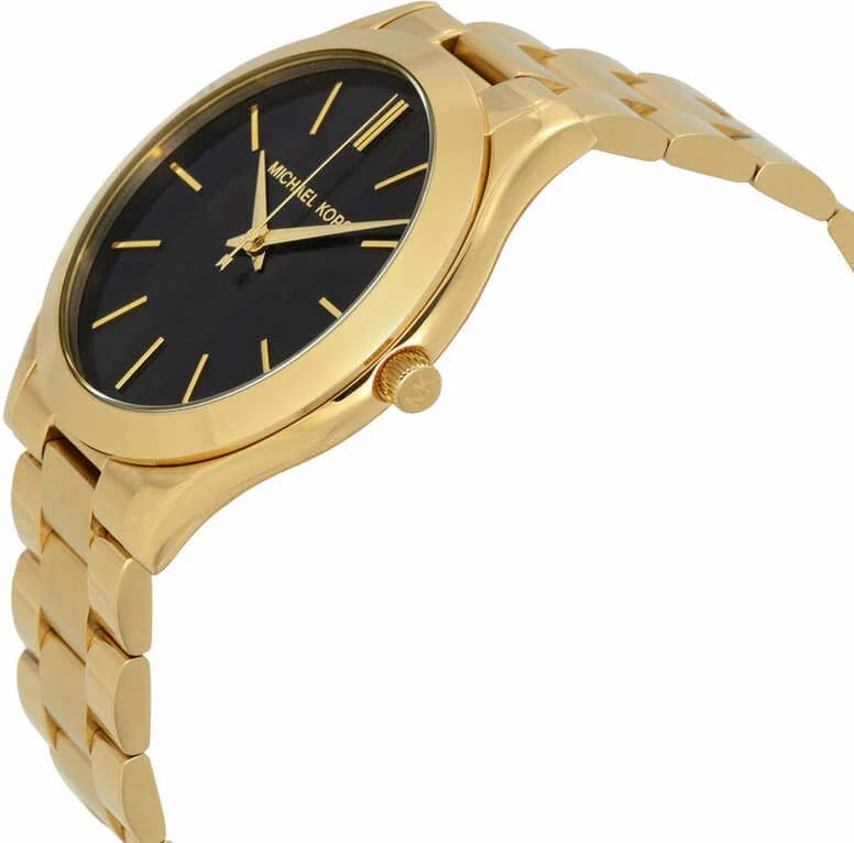 Montre Michael Kors MK3478 femme détail cadran noir