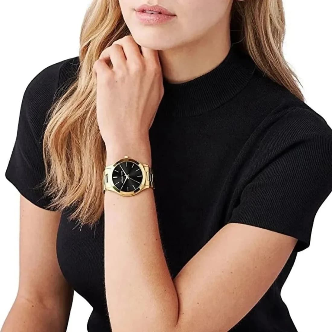 Montre Michael Kors MK3478 femme verso boîtier or