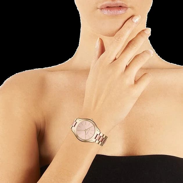 Montre Michael Kors MK3493 femme verso boîtier or