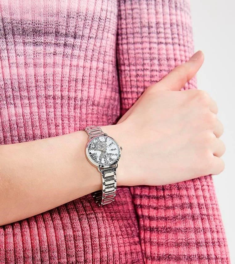 Montre Michael Kors MK3837 femme verso boîtier argent