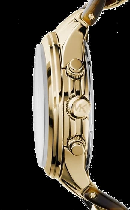 Montre Michael Kors MK4222 Runway profil bracelet twist aluminium or