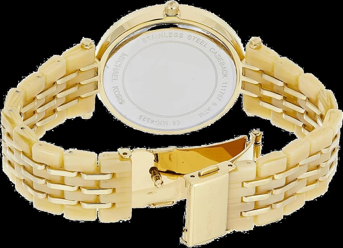 Montre Michael Kors MK4325 femme détail cadran doré