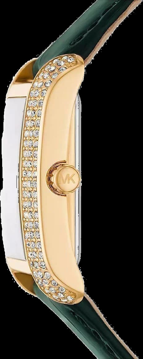 Montre Michael Kors MK4697 femme détail cadran vert