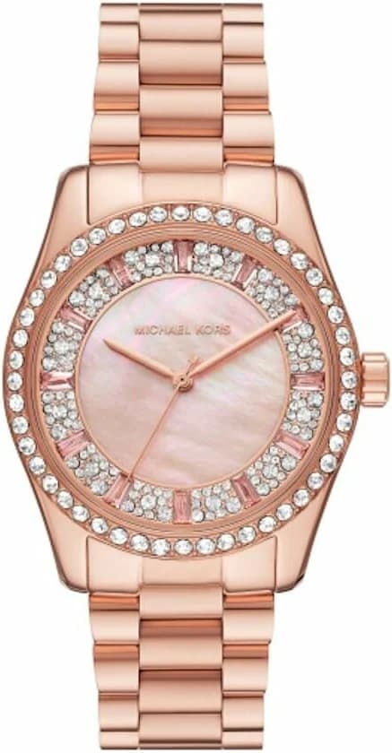 Montre Michael Kors MK4724 femme détail cadran vert