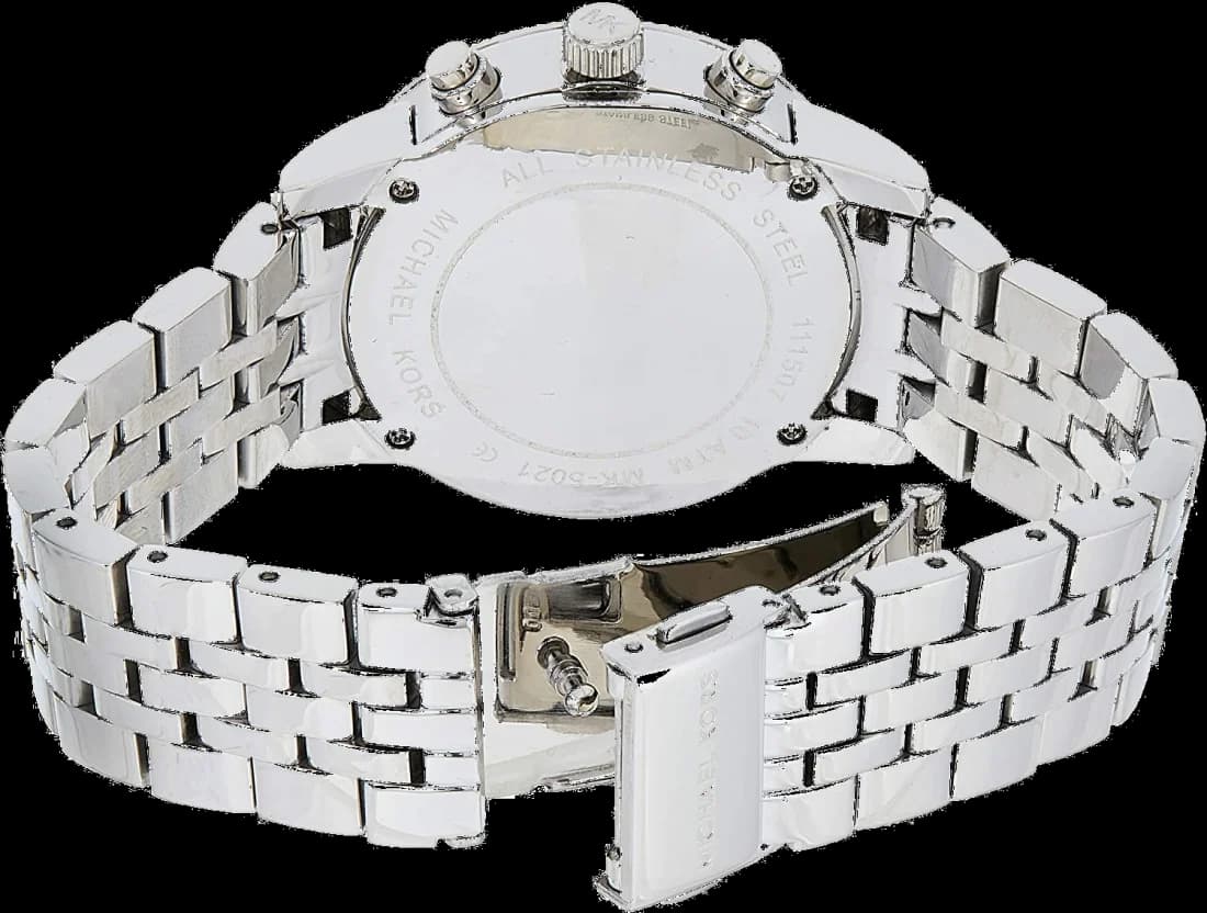 Montre Michael Kors MK5021 femme détail cadran bleu