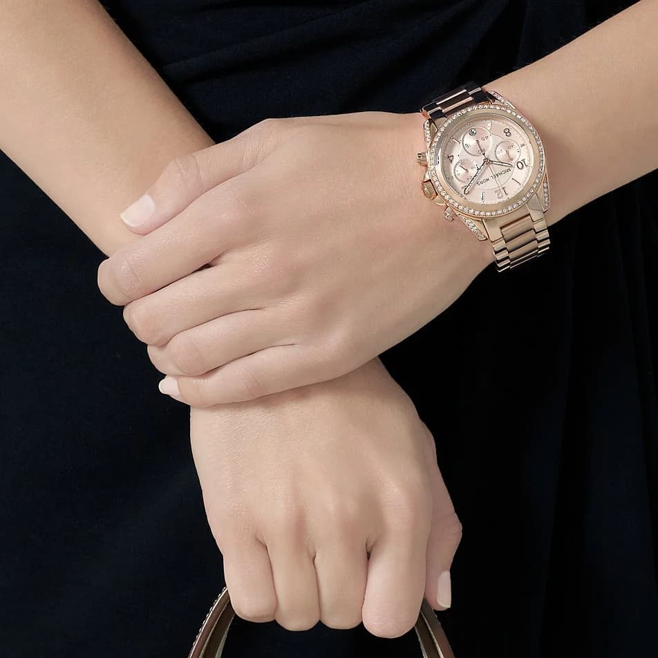 Montre Michael Kors MK5263 femme verso boîtier or rose