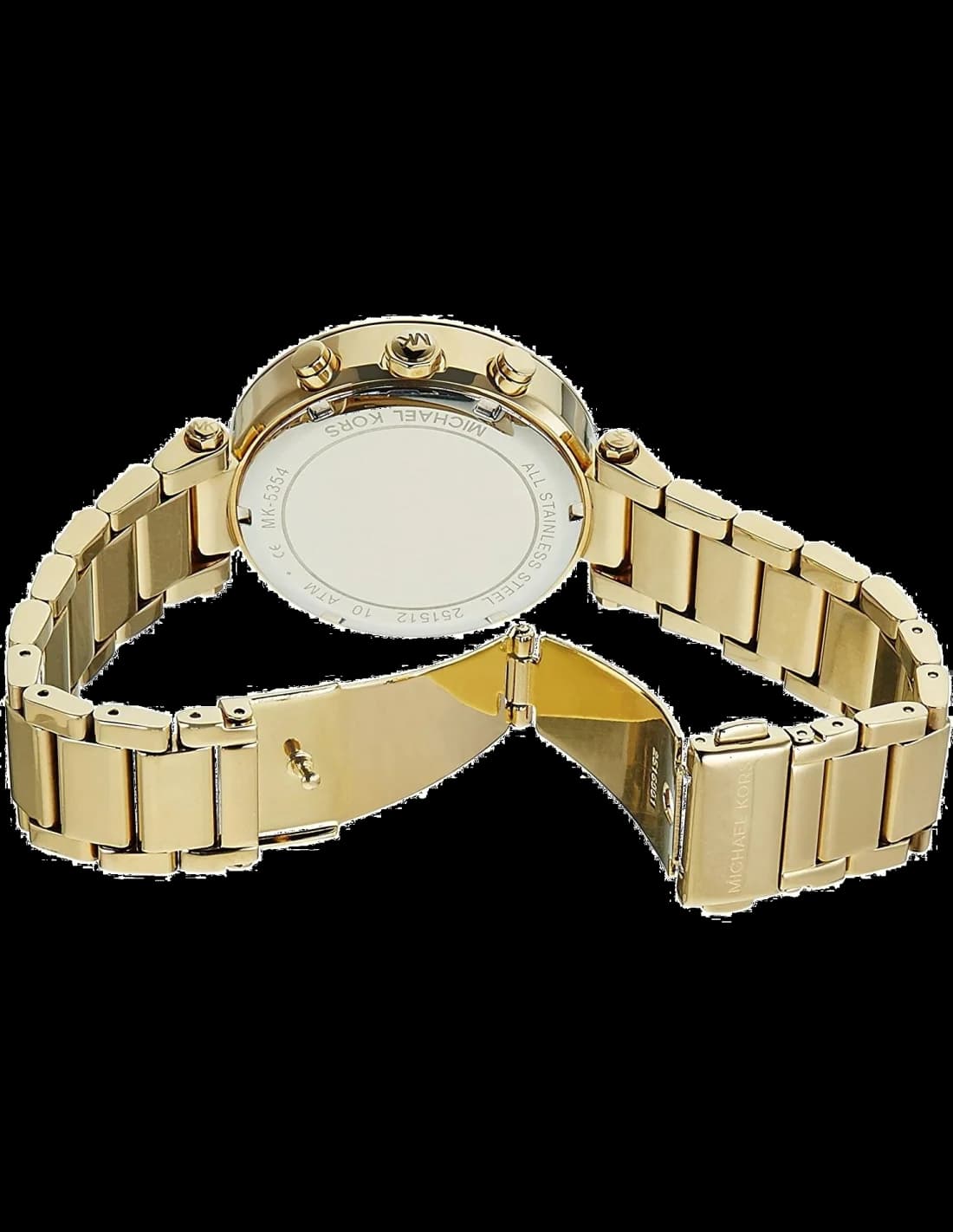 Montre Michael Kors MK5354 femme détail cadran doré