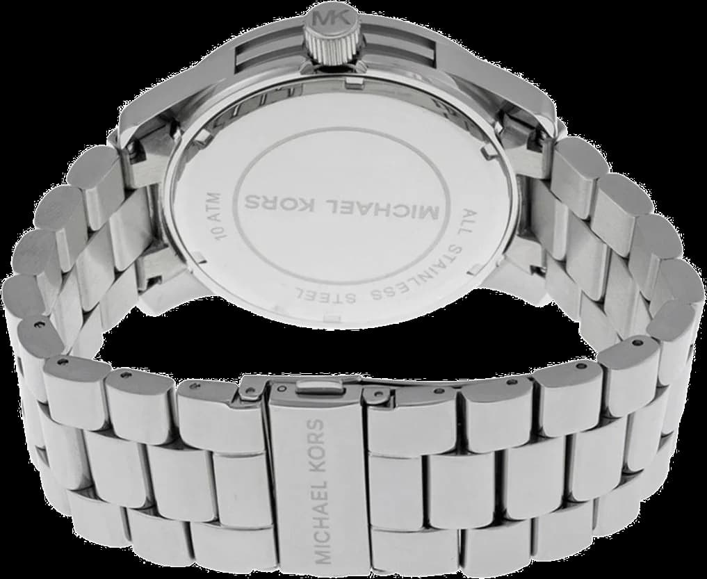 Montre Michael Kors MK5544 femme détail cadran argent