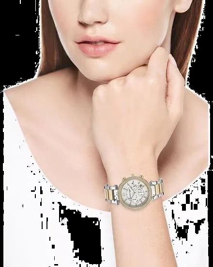 Montre Michael Kors MK5626 femme détail bracelet acier inoxydable