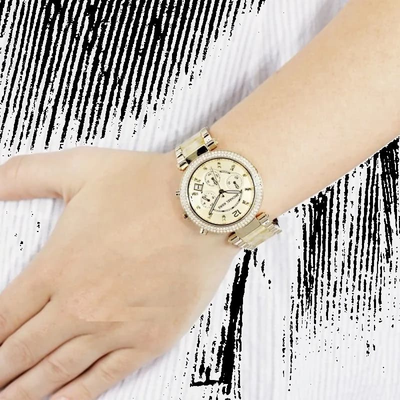 Montre Michael Kors MK5632 femme verso boîtier or