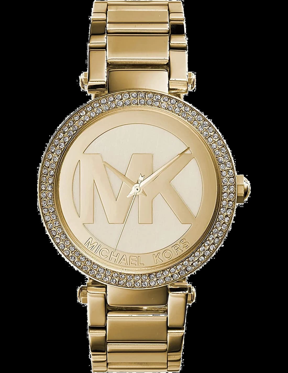 Montre Michael Kors MK5784 Parker Chronographe en Acier Doré et Cristaux